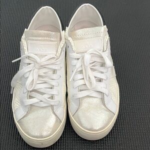 Women's Sparkling White Sneakers